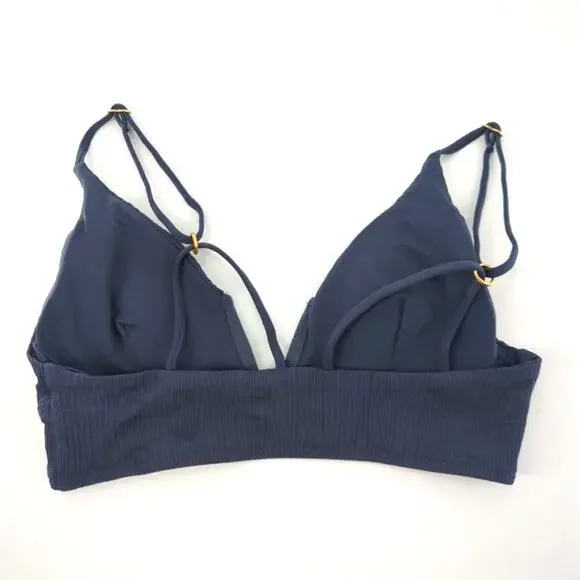 L*Space Pointelle Rib Siren Bikini Top L - Picture 4 of 9
